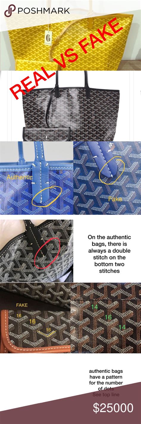 fake goyard bag china|authentic goyard bag detector.